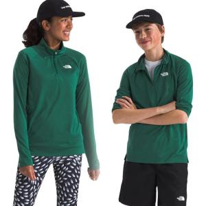 imageTHE NORTH FACE Boys Teen Never Stop 14 Zip Little Big KidEvergreen