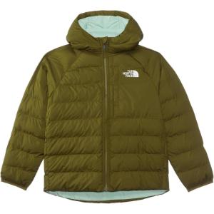 imageTHE NORTH FACE Girls Reversible Perrito Hooded JacketForest Olive