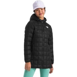 imageTHE NORTH FACE Girls Thermoball Parka Little Big KidTnf Black