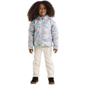 imageTHE NORTH FACE Kids Girls Reversible Shasta Full Zip Hooded JacketMuted Pine Folk Floral Tossed Print