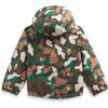 imageTHE NORTH FACE Baby Reversible Perrito Hooded JacketNew Taupe Green