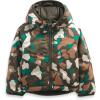 imageTHE NORTH FACE Baby Reversible Perrito Hooded JacketNew Taupe Green