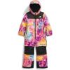 imageTHE NORTH FACE boys Freedom Snow Suit ToddlerRadiant Poppy Blowing Wind Print