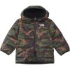 imageTHE NORTH FACE Baby Boys Reversible Shasta Full Zip Hooded Jacket InfantTnf Black Tnf Camo Small Print