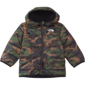 imageTHE NORTH FACE Baby Boys Reversible Shasta Full Zip Hooded Jacket InfantTnf Black Tnf Camo Small Print