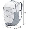 imageTHE NORTH FACE Womens Borealis Commuter Laptop Backpack Light MahoganyNew Taupe Green One SizeTnf White Metallic MlangeMid Grey