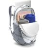 imageTHE NORTH FACE Womens Borealis Commuter Laptop Backpack Light MahoganyNew Taupe Green One SizeTnf White Metallic MlangeMid Grey
