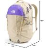 imageTHE NORTH FACE Womens Recon Everyday Laptop Backpack Steel Blue Dark HeatherSteel Blue One SizeGravelOptic Violet