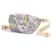 imageTHE NORTH FACE Berkeley Lumbar Waist Pack With Zipper Closure And Adjustable StrapMineral Purple Cactus Camo PrintKhaki StoneLemon Yellow