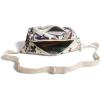 imageTHE NORTH FACE Berkeley Lumbar Waist Pack With Zipper Closure And Adjustable StrapWhite Dune Leaf Toss Print