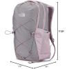 imageTHE NORTH FACE Womens Jester Everyday Laptop Backpack Light Mahogany Dark HeatherIron RedTNF Black One SizeAshen Purple Metallic Melange