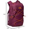 imageTHE NORTH FACE Womens Jester Everyday Laptop Backpack Light Mahogany Dark HeatherIron RedTNF Black One SizeBoysenberryMandarin