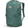 imageTHE NORTH FACE Womens Jester Everyday Laptop Backpack Light Mahogany Dark HeatherIron RedTNF Black One SizeDark SageBurnt Coral Metallic
