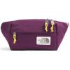 imageTHE NORTH FACE Berkeley Lumbar Waist Pack With Zipper Closure And Adjustable StrapBlack Currant PurpleYellow Silt