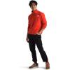 imageTHE NORTH FACE Mens Cedar Trail Grid Fleece 14 ZipCrimson Orange