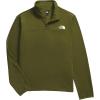 imageTHE NORTH FACE Mens Cedar Trail Grid Fleece 14 ZipForest Olive