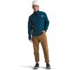 imageTHE NORTH FACE Mens Cedar Trail Grid Fleece 14 ZipMidnight Petrol