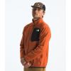 imageTHE NORTH FACE Mens Crest Full Zip Earthen CopperTNF Black Small