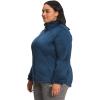 imageTHE NORTH FACE Womens Osito Full Zip Fleece Jacket Standard and Plus SizeShady Blue