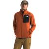 imageTHE NORTH FACE Mens Crest Full Zip Earthen CopperTNF Black Small