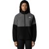 imageTHE NORTH FACE Womens Glacier Heavyweight 12 Zip JacketTnf BlackSmoked Pearl