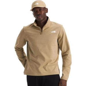imageTHE NORTH FACE Mens Cedar Trail Grid Fleece 14 ZipKhaki Stone
