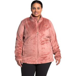 imageTHE NORTH FACE Womens Osito Full Zip Fleece Jacket Standard and Plus SizePink Clay