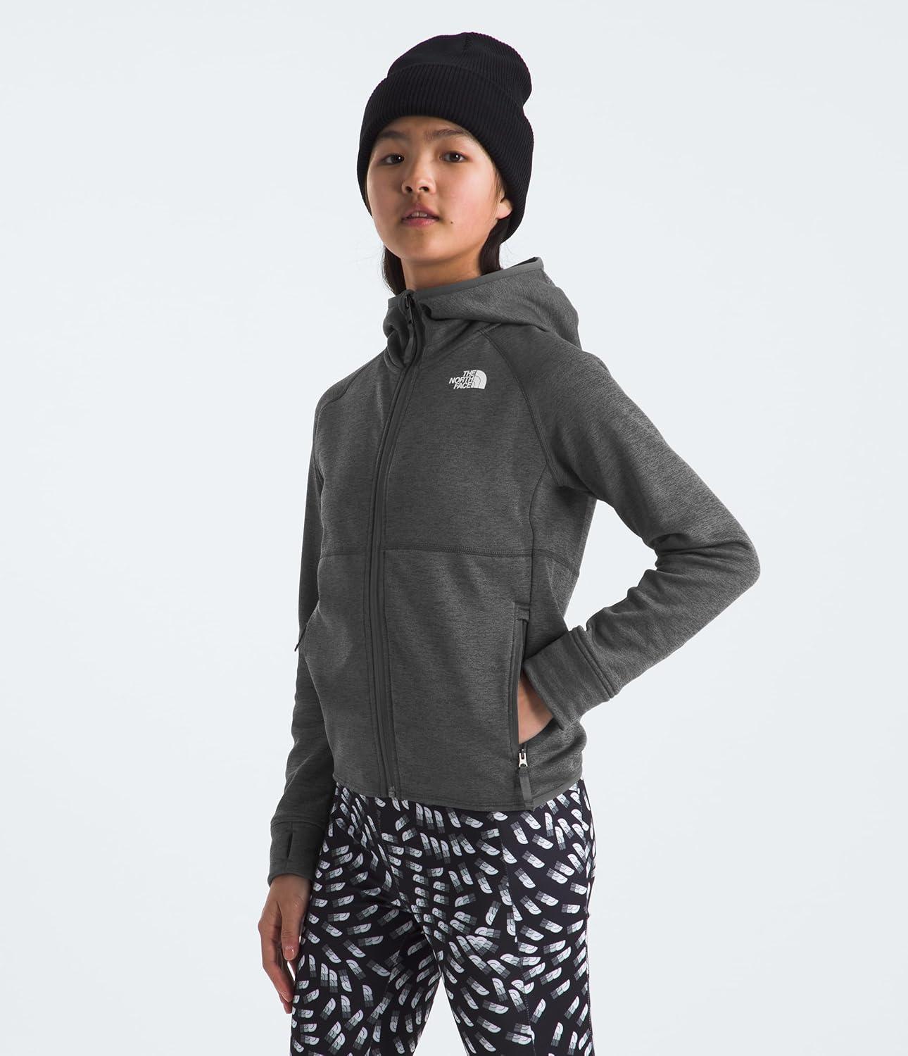 imageTHE NORTH FACE Boys Teen Canyonlands Full Zip Hoodie Little Big KidTnf Dark Grey Heather