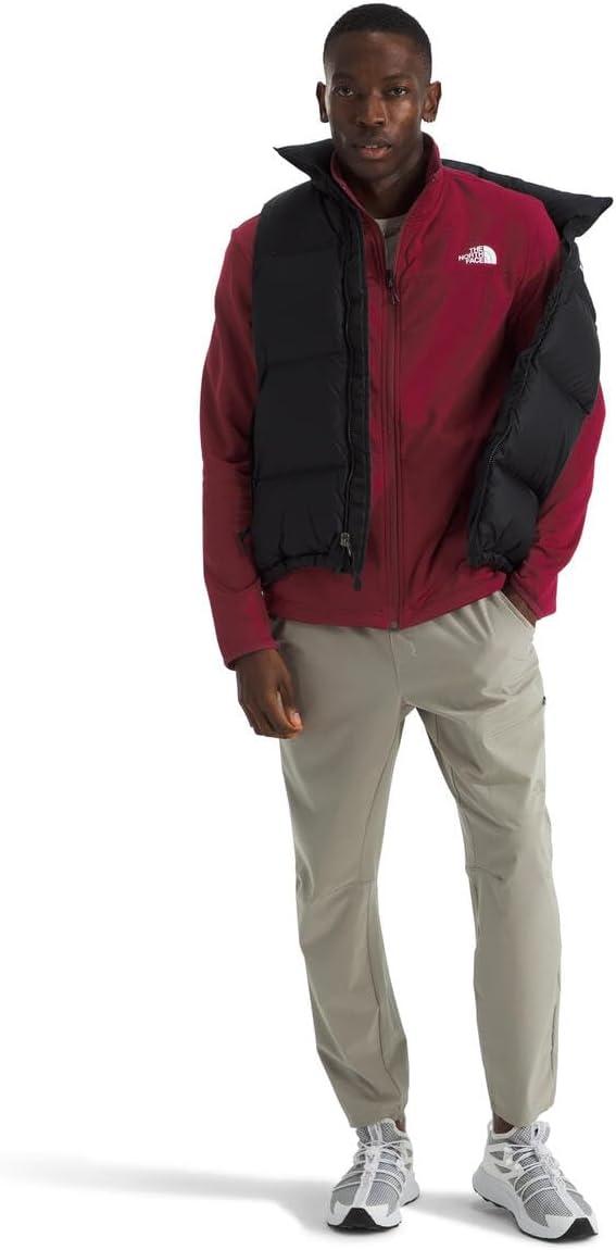 imageTHE NORTH FACE Mens Cedar Trail Grid Fleece Full Zip JacketBeetroot