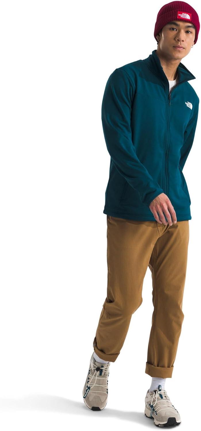 imageTHE NORTH FACE Mens Cedar Trail Grid Fleece Full Zip JacketMidnight Petrol