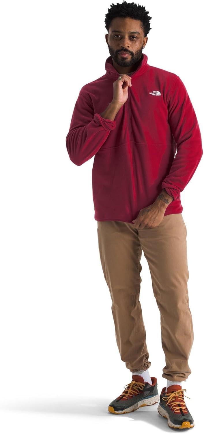 imageTHE NORTH FACE Mens Glacier Fleece 12 ZipBeetroot