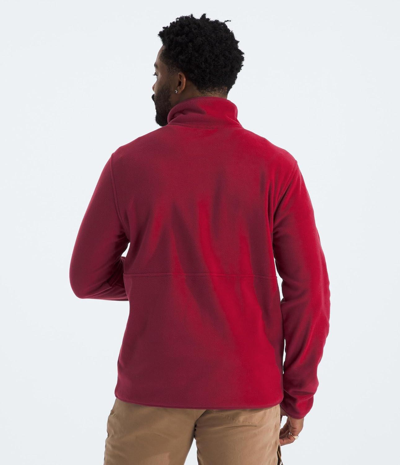imageTHE NORTH FACE Mens Glacier Fleece 12 ZipBeetroot