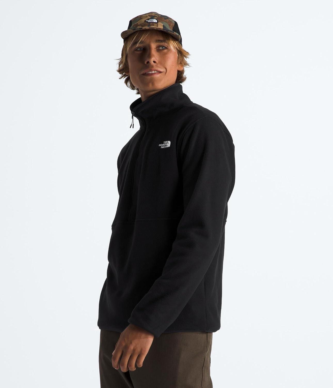 imageTHE NORTH FACE Mens Glacier Fleece 12 ZipTnf Black
