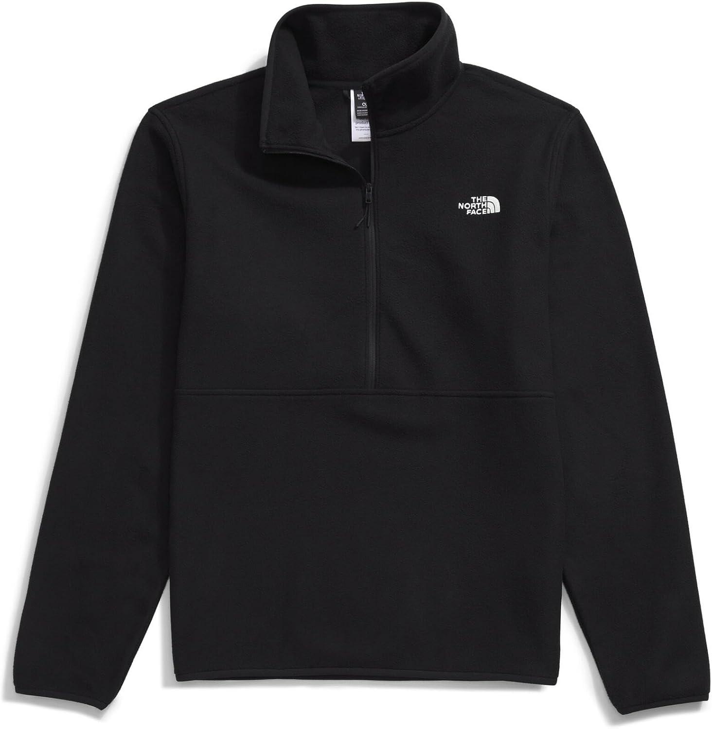 imageTHE NORTH FACE Mens Glacier Fleece 12 ZipTnf Black