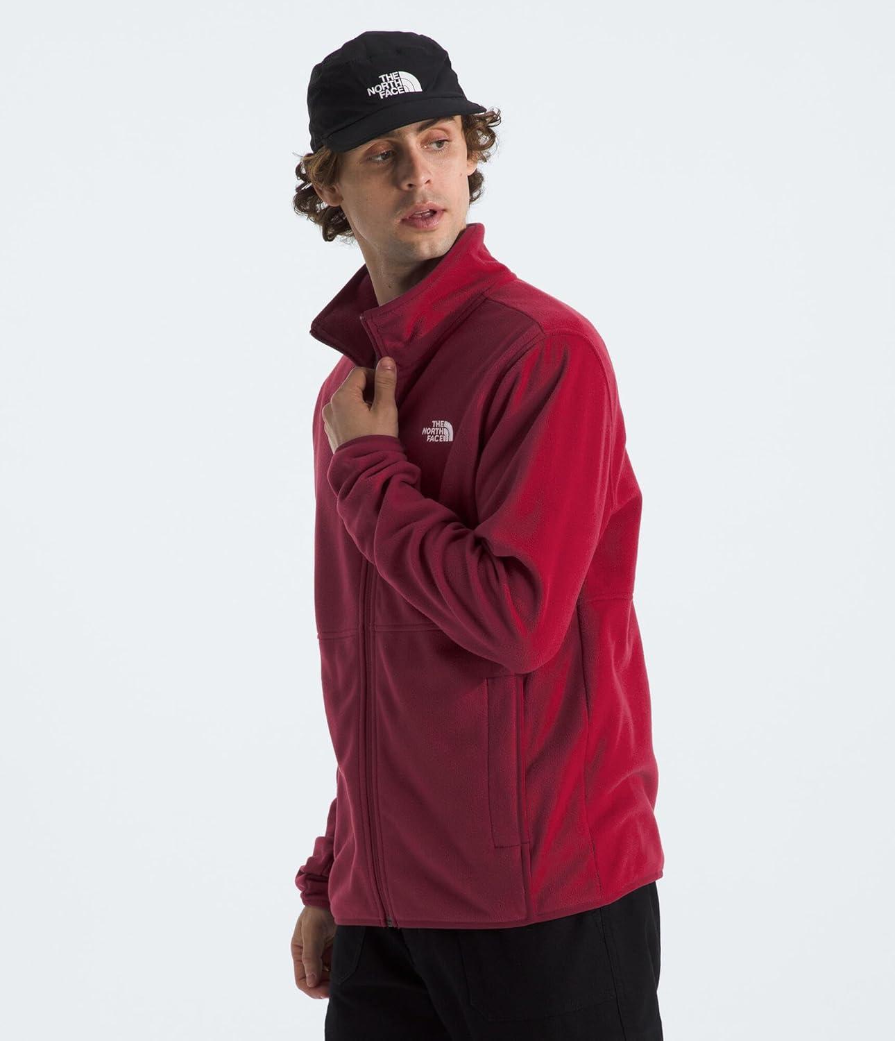imageTHE NORTH FACE Mens Glacier Fleece JacketBeetroot