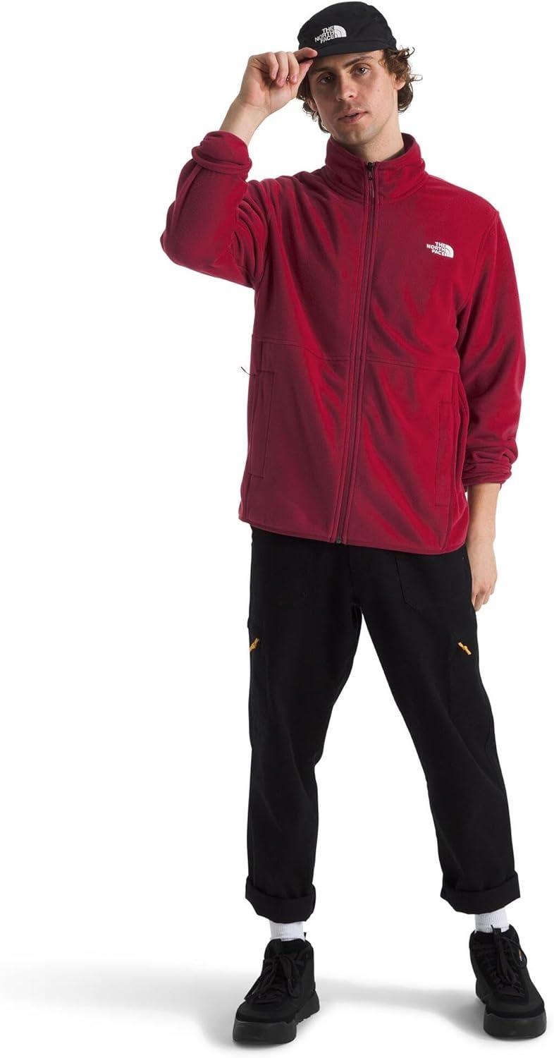 imageTHE NORTH FACE Mens Glacier Fleece JacketBeetroot