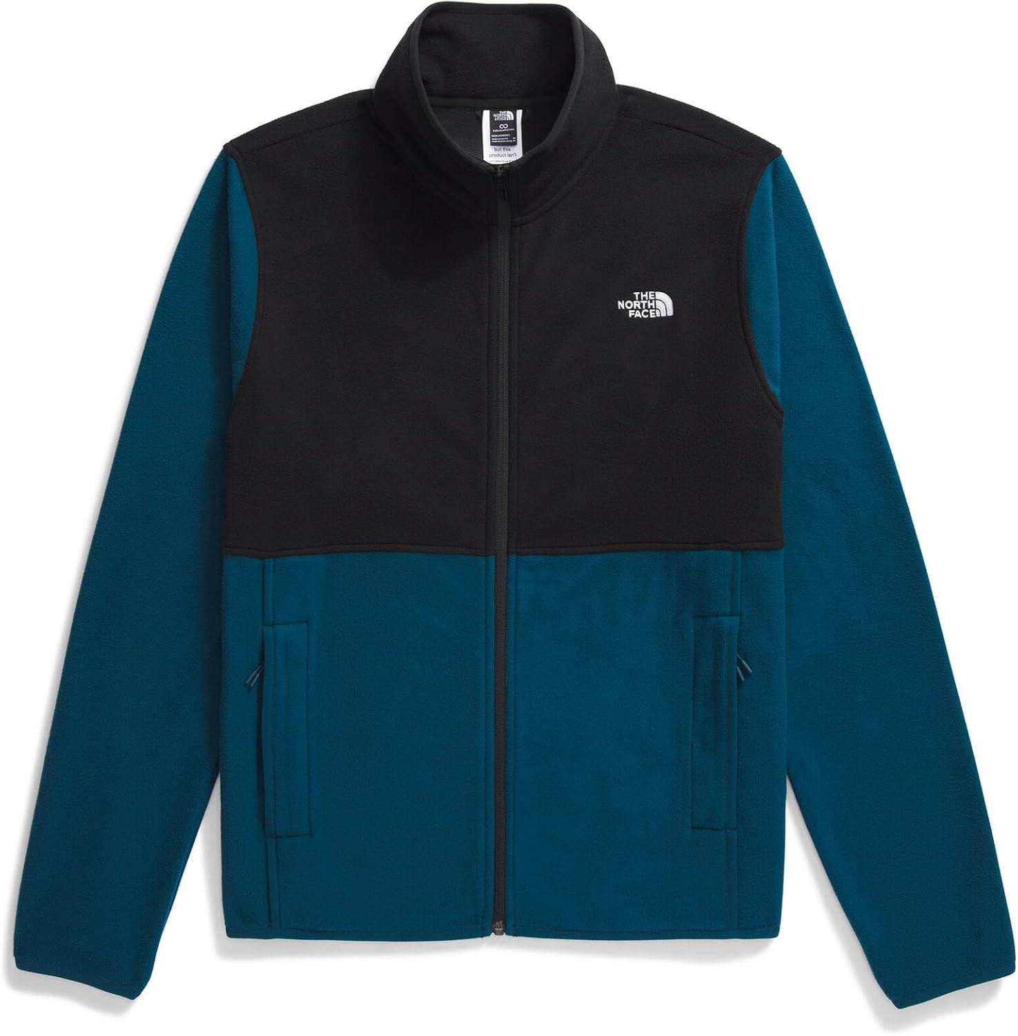 imageTHE NORTH FACE Mens Glacier Fleece JacketMidnight PetrolTnf Black