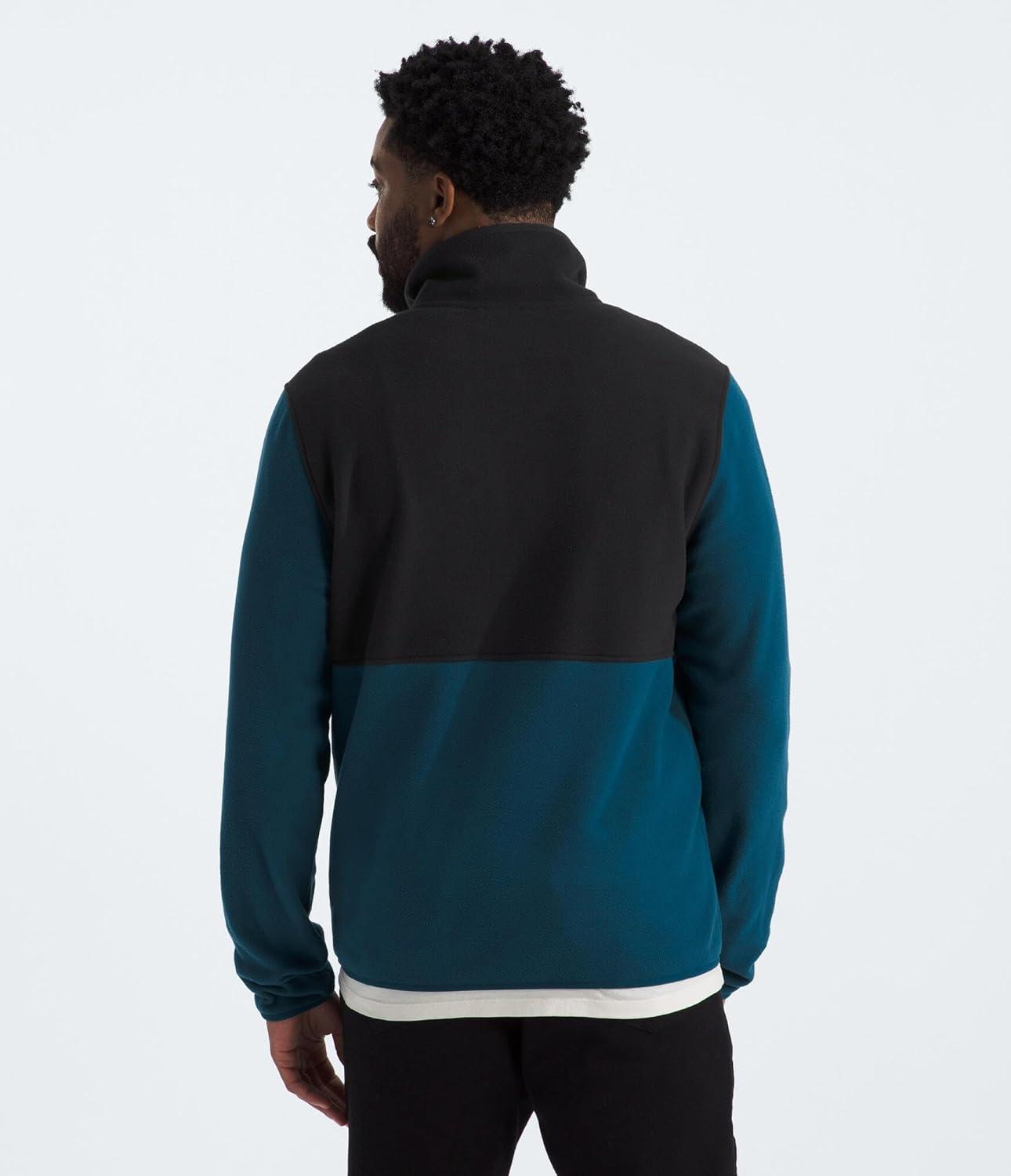 imageTHE NORTH FACE Mens Glacier Fleece JacketMidnight PetrolTnf Black