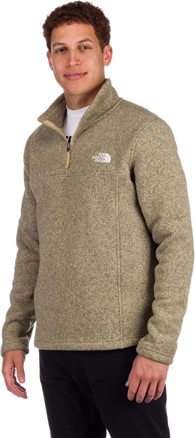 imageTHE NORTH FACE Mens Tsillan  Zip SweatshirtKhaki Stone Heather