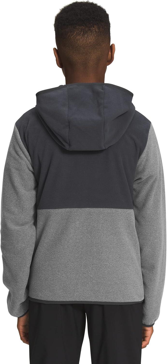 imageTHE NORTH FACE Teen Glacier Lightweight Full Zip Hooded JacketAsphalt Grey