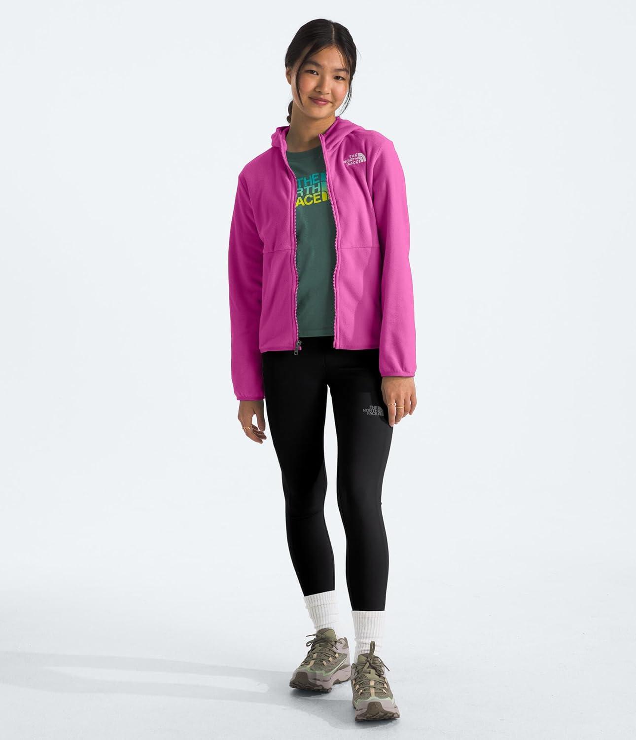 imageTHE NORTH FACE Teen Glacier Lightweight Full Zip Hooded JacketDeep Mulberry