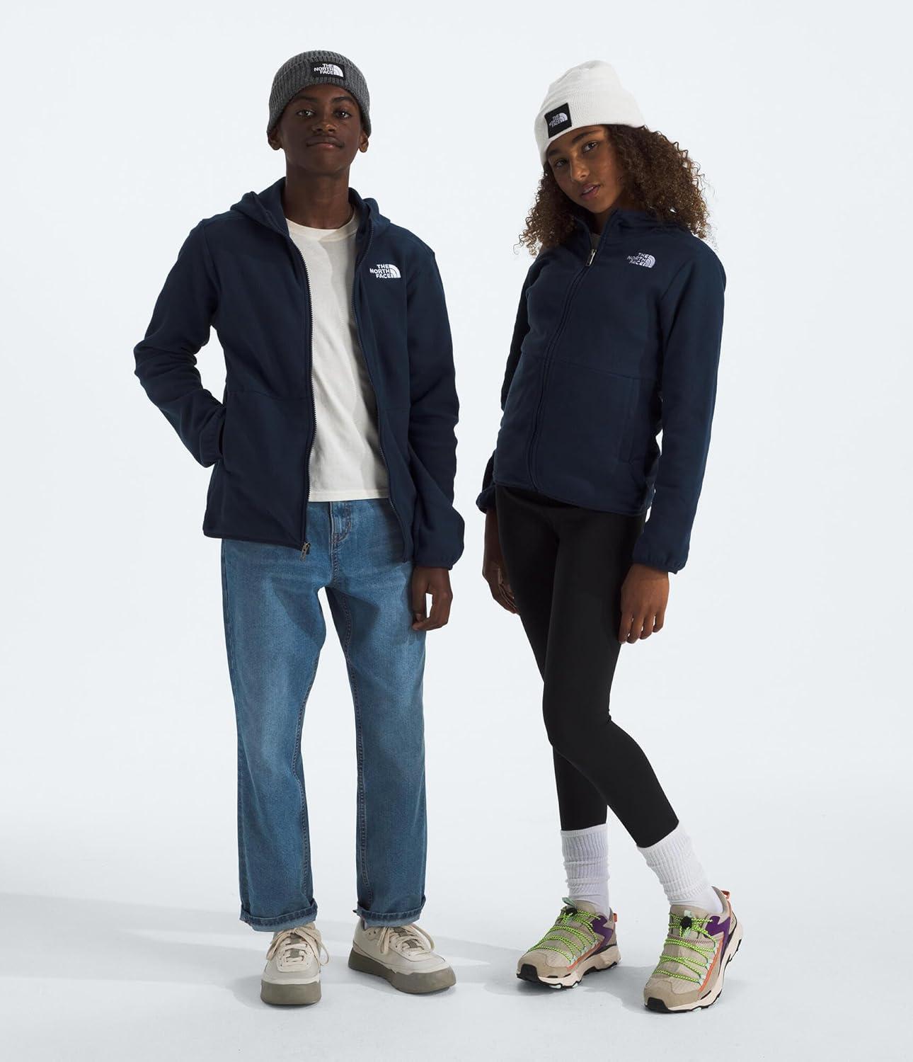 imageTHE NORTH FACE Teen Glacier Lightweight Full Zip Hooded JacketSummit Navy