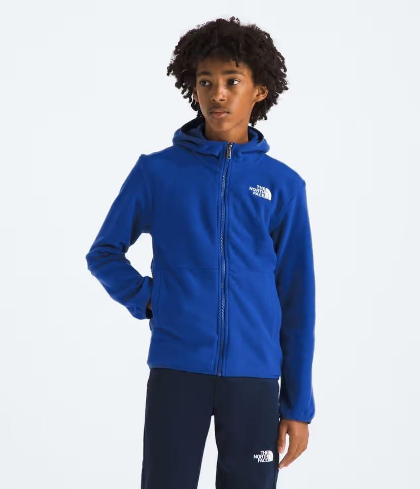 imageTHE NORTH FACE Teen Glacier Lightweight Full Zip Hooded JacketTnf Blue
