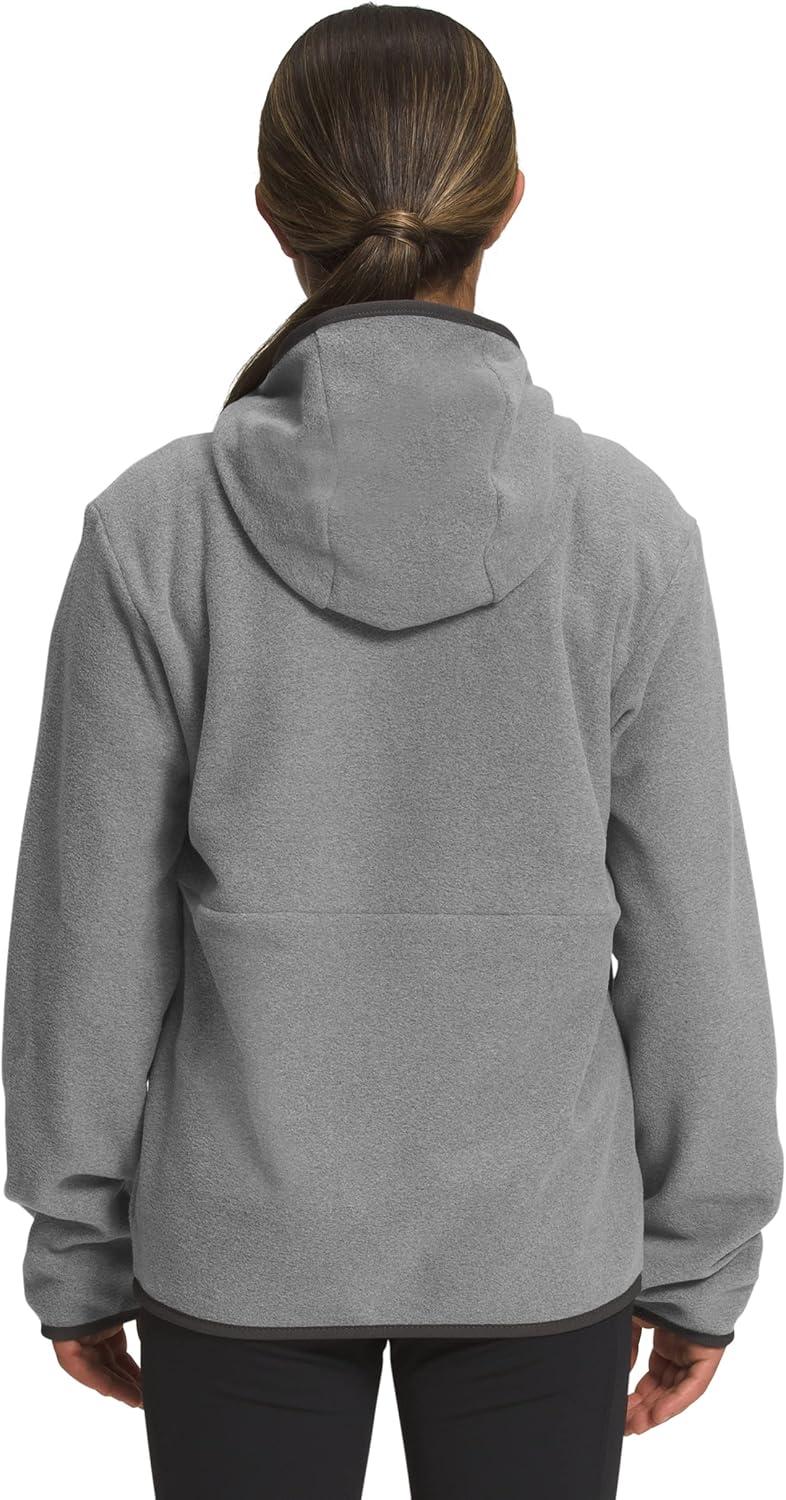 imageTHE NORTH FACE Teen Glacier Lightweight Full Zip Hooded JacketTnf Medium Grey Heather