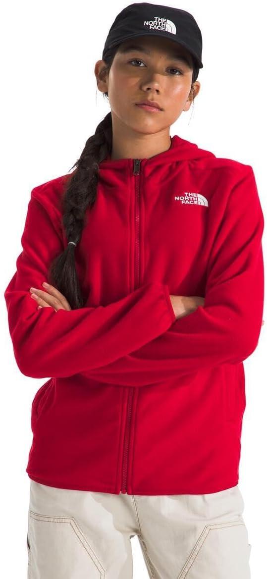 imageTHE NORTH FACE Teen Glacier Lightweight Full Zip Hooded JacketTnf Red