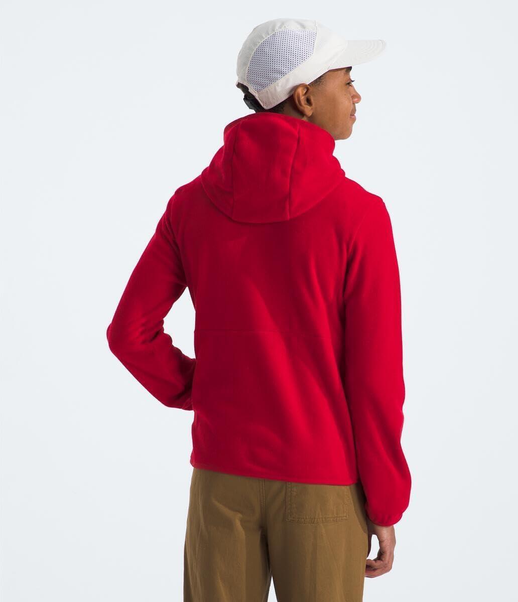 imageTHE NORTH FACE Teen Glacier Lightweight Full Zip Hooded JacketTnf Red