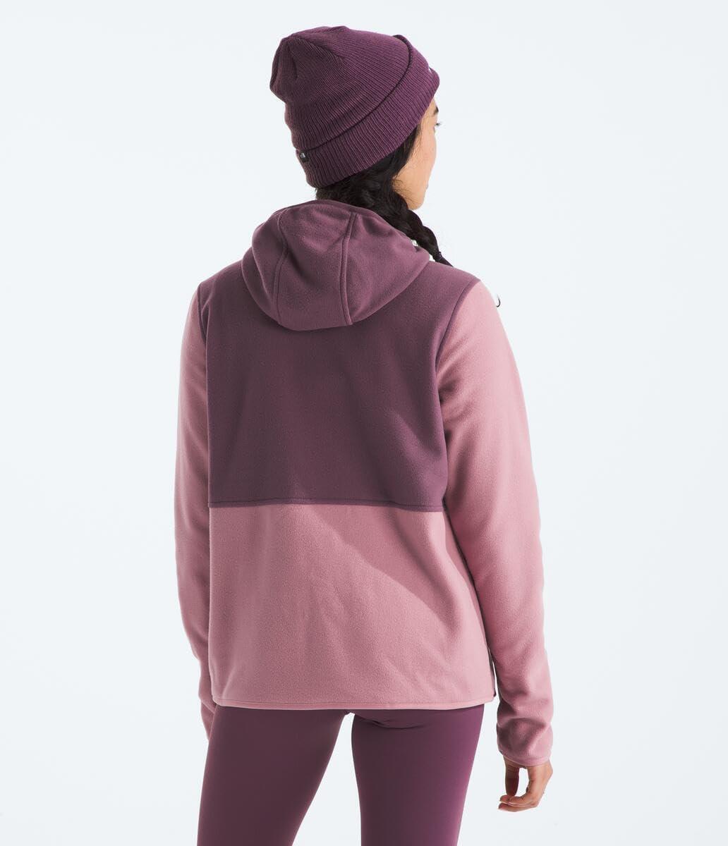 imageTHE NORTH FACE Womens Glacier Fleece Pullover HoodieMauveMidnight Mauve