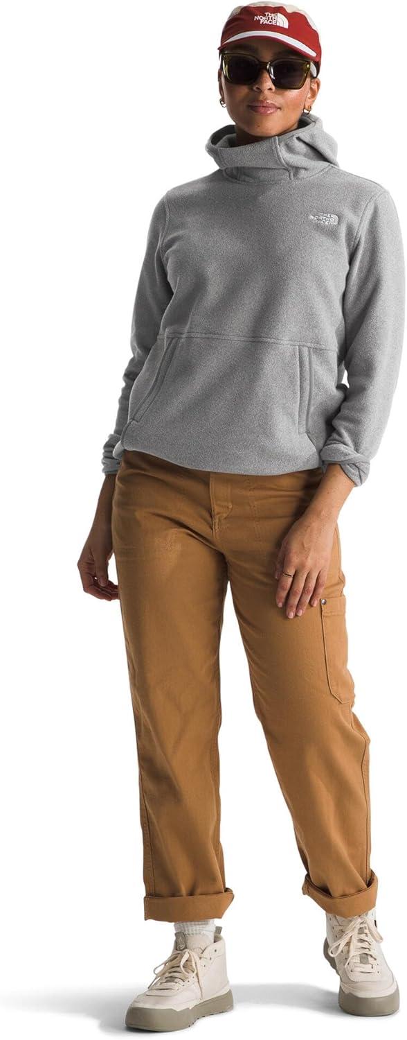imageTHE NORTH FACE Womens Glacier Fleece Pullover HoodieTnf Medium Grey Heather