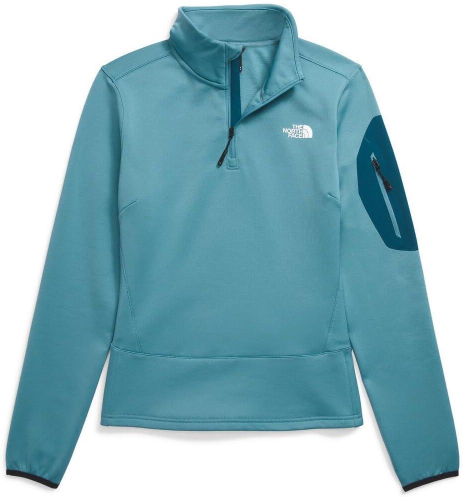 imageTHE NORTH FACE Womens Mistyescape 14 Zip FleeceAlgae BlueMidnight Petrol