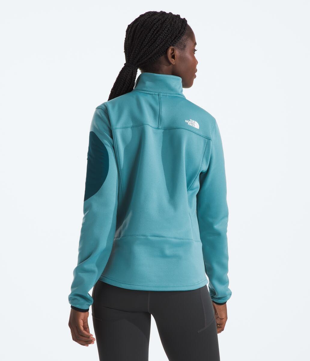 imageTHE NORTH FACE Womens Mistyescape 14 Zip FleeceAlgae BlueMidnight Petrol